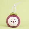 Vegetable Plush Toy Keychain Soft Squeezable Stuffed Animal Keychain Stress Relief Fidget