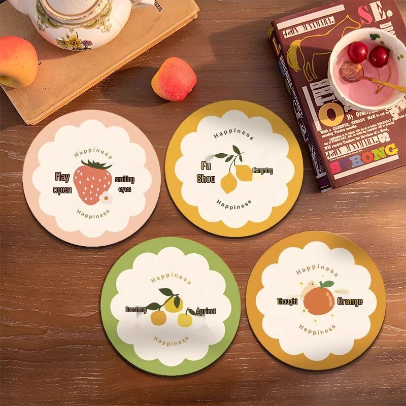 

Изолированная подставка против ожогов: Низкотемпературный впитывающий коврик для мисок, кастрюль и чая