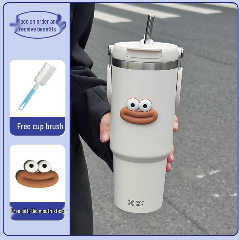 

OLOEY Large Capacity Insulated Tumbler with Straw