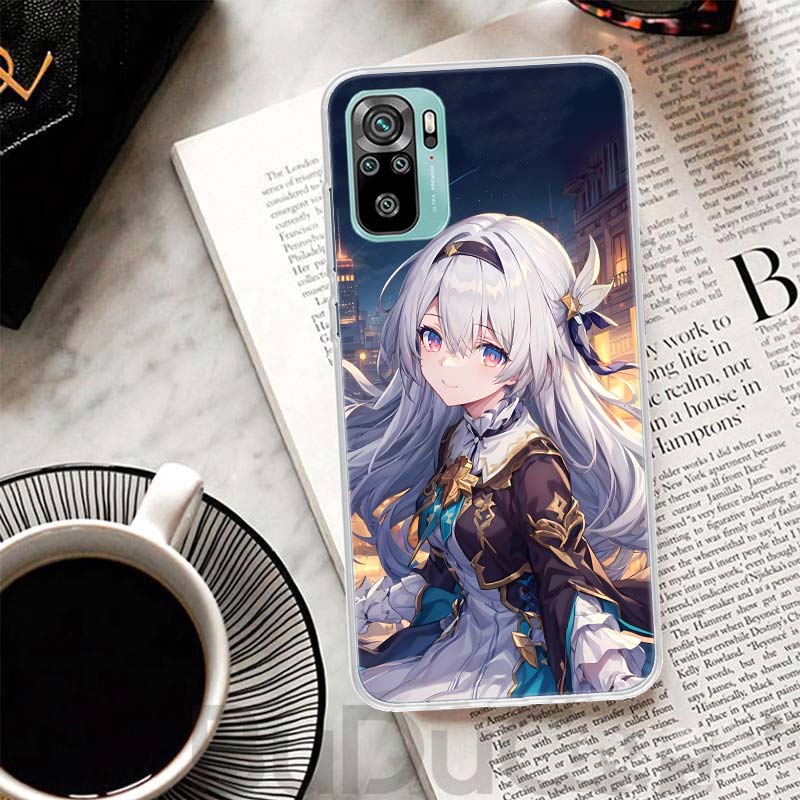 Coque Honkai Star Rail Firefly Pour Xiaomi Redmi Note 10 9S 9 8T 8 Pro 7 5 Mi 9T 10T 11T 12T 11 12 Lite 12X A3 A2 A1 Impression Coque