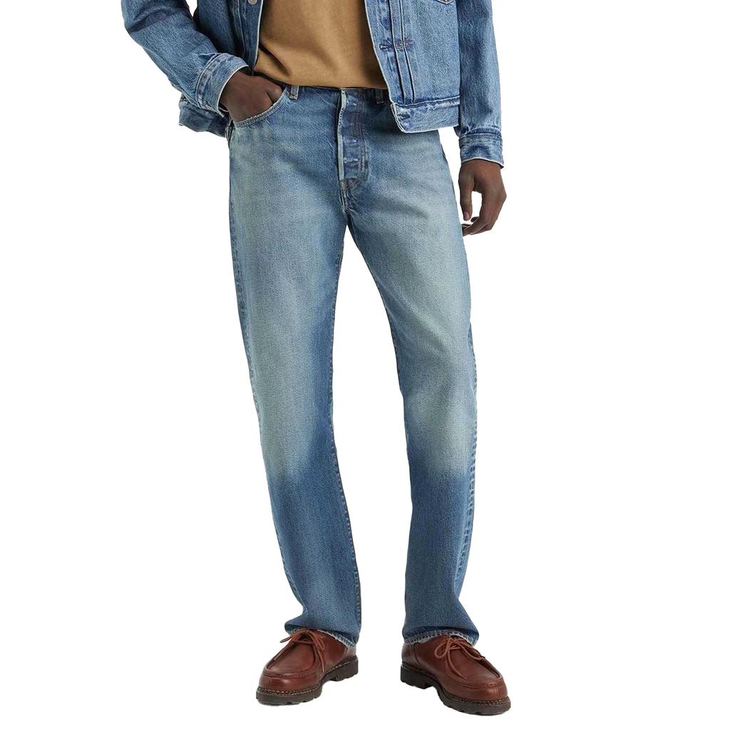 Levis Herren 501 Original Help Me Out Circular Recycled Jeans