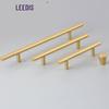 Nordic Gold Cabinet Door Handle - European Style, Single Hole Design