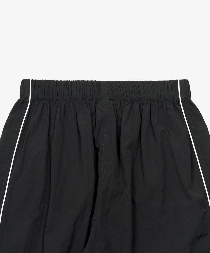 TOFFEE Piping Line Track String Pants (Black)