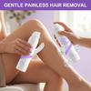 AMZ Spray Delicato per la Depilazione per Donne e Uomini Corpo Gamba Braccio Ascella Formula Delicata Facile da Usare Portatile 140ml