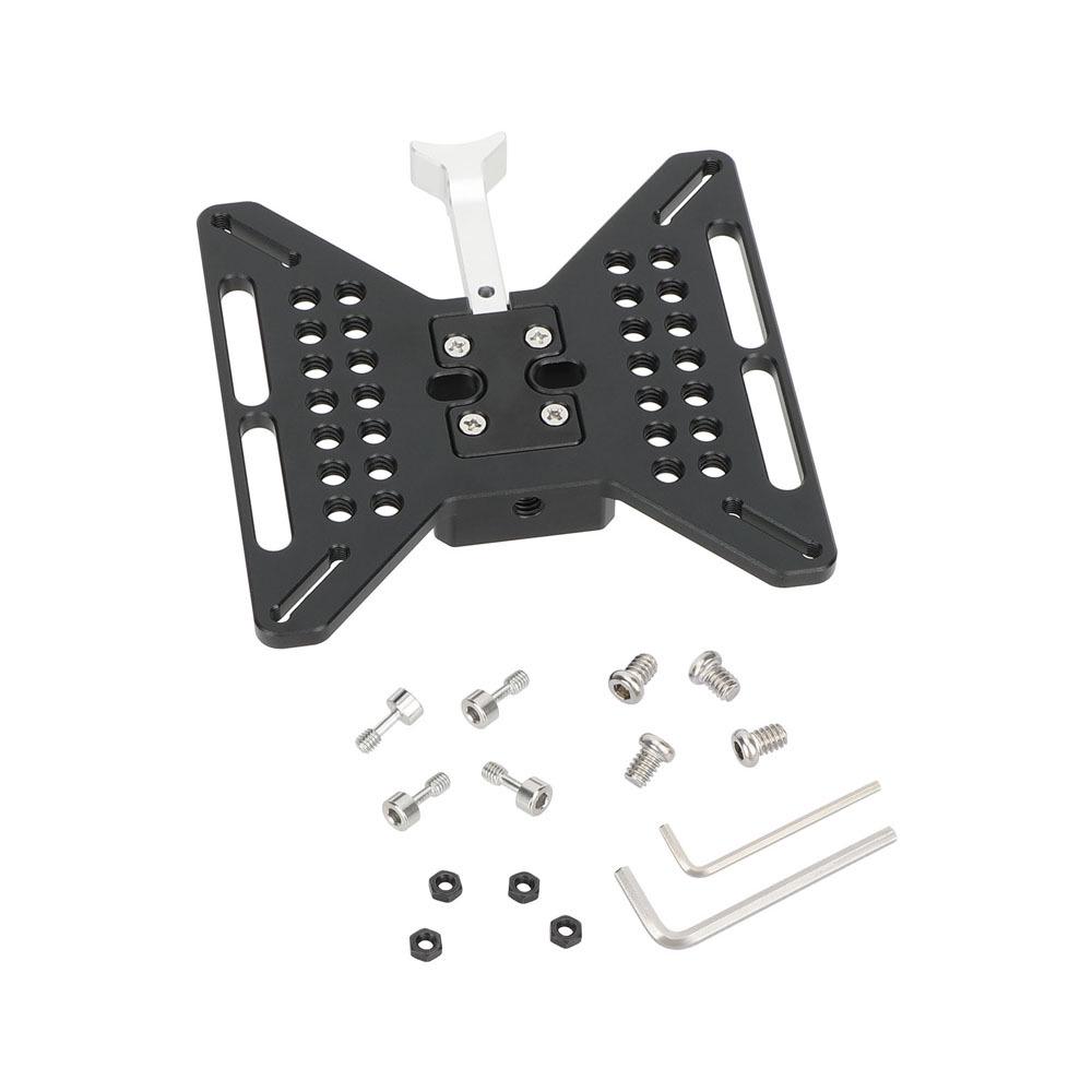 HDRIG Multi-functional VESA Mount Plate 75x75 100x100 with V-Lock Quick Release 3905 чёрный