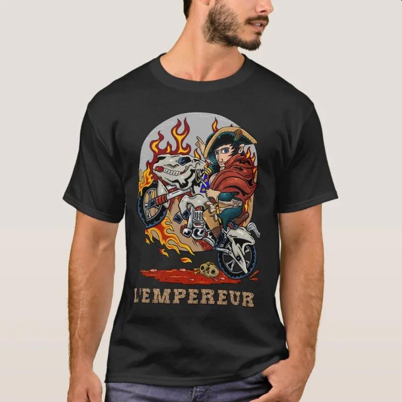 

Emperor of Wheels Napoleon Bonapartes Bicycle Journey TShirt 100 Cotton ONeck Short Sleeve Casual Mens Tshirt Size S3XL S