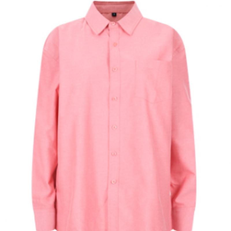 Shop Women S Collar Neck Standard Fit Oxford Long Sleeve Shirt White Int Wbl