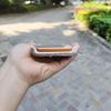 Pure natural crocodile skin Alligator Himalayan style phone case cover for iPhone 17 18 Pro Max Air button open snap