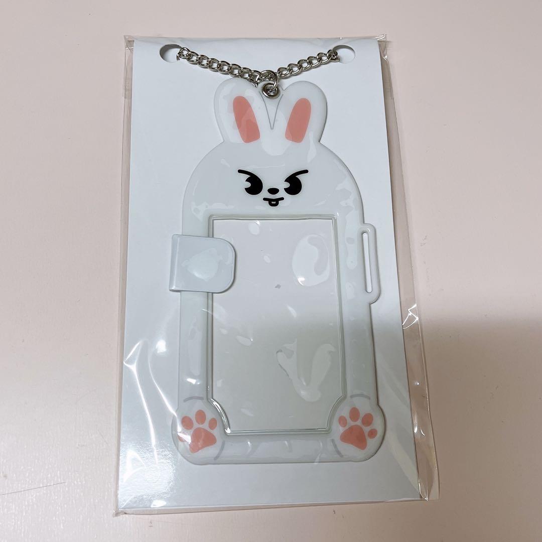 

[USED] StrayKids Popup Photo Card Keychain Lino Leavitt