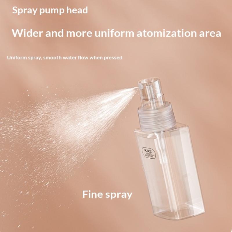 4-In-1 Travel Split Bottle Set Empty Reusable Cosmetics Bottles Leak Proof Containers For Toiletries Water Cream Spray Bottle