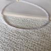 Delicate Japanese-Korean Zircon Beaded Crystal Necklace: Versatile Summer Accessory