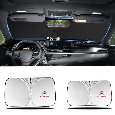 1 Pieza Parasol Visera Protector Solar para Parabrisas de Coche Protección UV para C4 C3 C5 C1 C2 VTS Berlingo C4-Aircross C-Elysee C4-Picasso