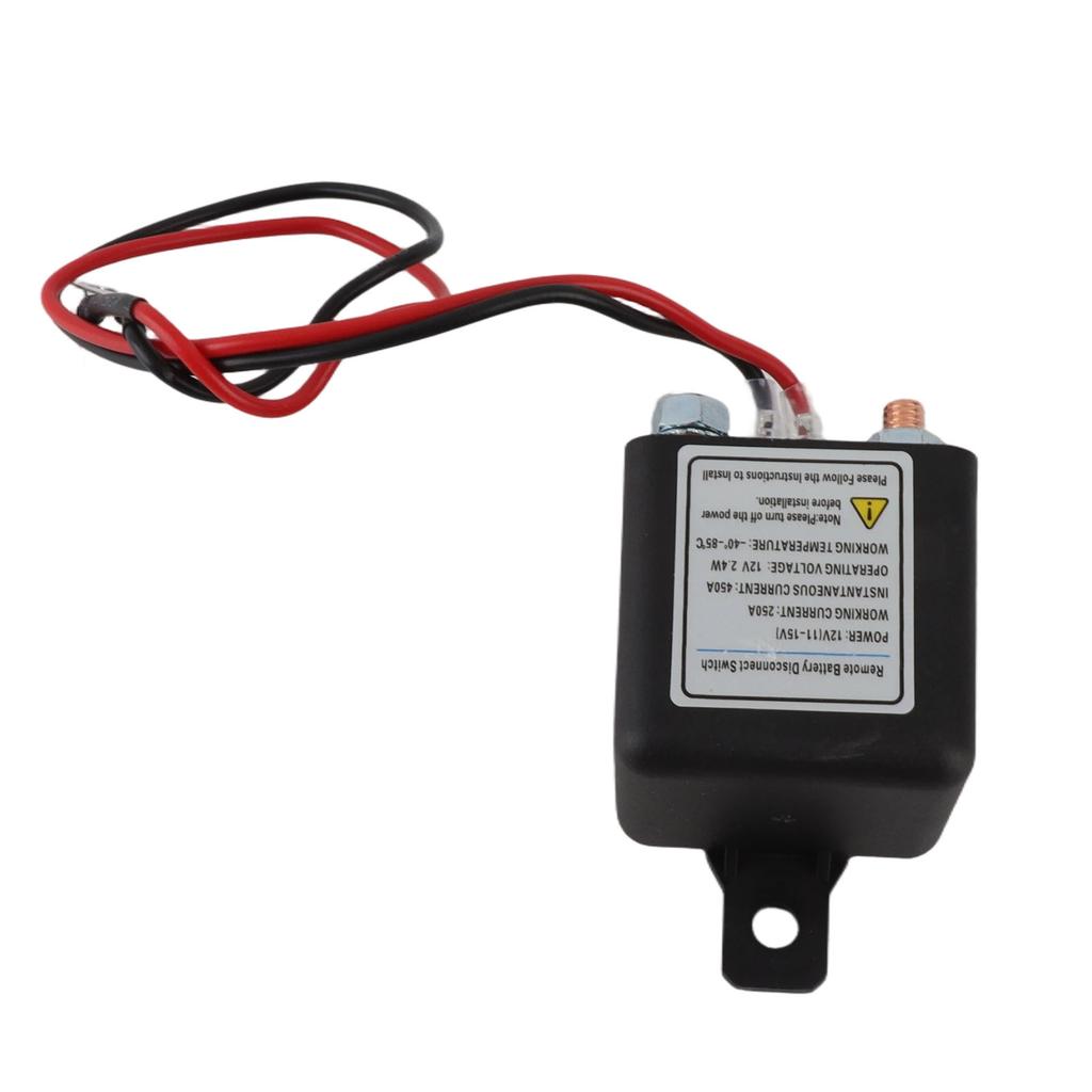 Remote Battery Disconnect Switch 12V 250A Upgraded Long Distance Control Prevent Battery From Draining