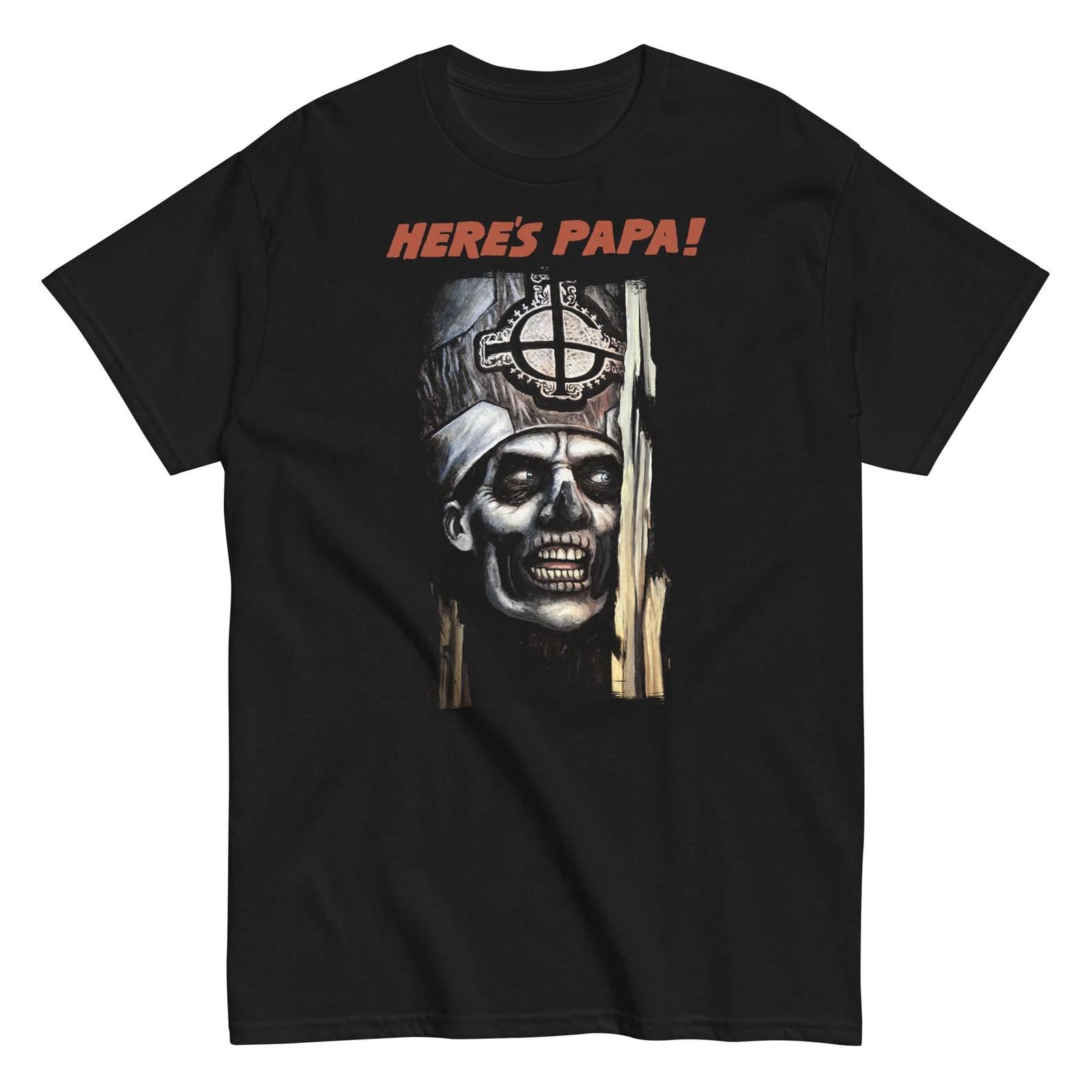 Ghost - Here s Papa T Shirt S