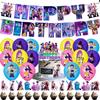 Theme Birthday Party Decoration Birthday Flag Balloons Cake