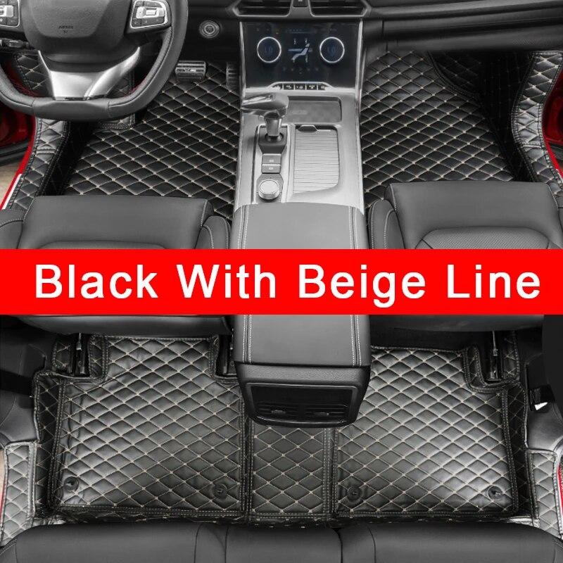 3D podložka do auta s plným prostorovým zvukem pro EXEED TX TXL 2021-2025 vložka podložky pod nohy PU kožený vodotěsný potah na koberec auto příslušenství