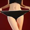 Oil Shiny Low Waist Panties Sexy Sheer Slip Boxer Thin Breathable Soft Patchwork Color Fashion Underwear Women'S Underpants