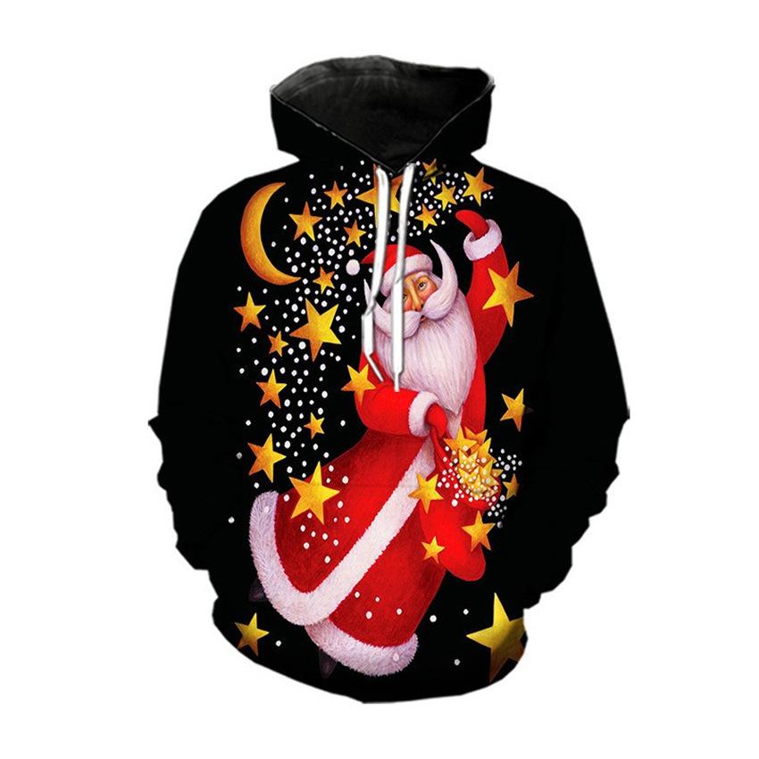 Christmas Snowman Sweatshirt Men's Hoodie Spring and Autumn 3D Printed Hoodie Fashion Sweatshirt