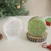 Silicone Crafting Mold Ornament Moulds Christmas Series Sculpture Moulds Figurines Molds Silicone Texture for Craft