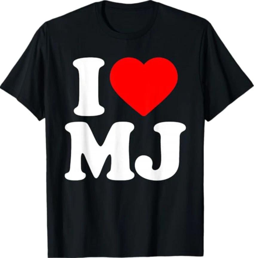 I Love MJ  Shirt, I Heart MJ T- Shirt S