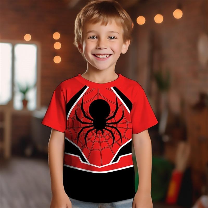 2025  Kids Boys Girls Casual T-Shirts 3d Printed Cartoon Funny T Shirt Children Birthday Gift Tshirts Baby Clothes Summer