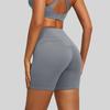 High-Waisted Seamless Yoga Shorts Women 5/8 Length Compression Leggings Breathable Stretch Workout Pants