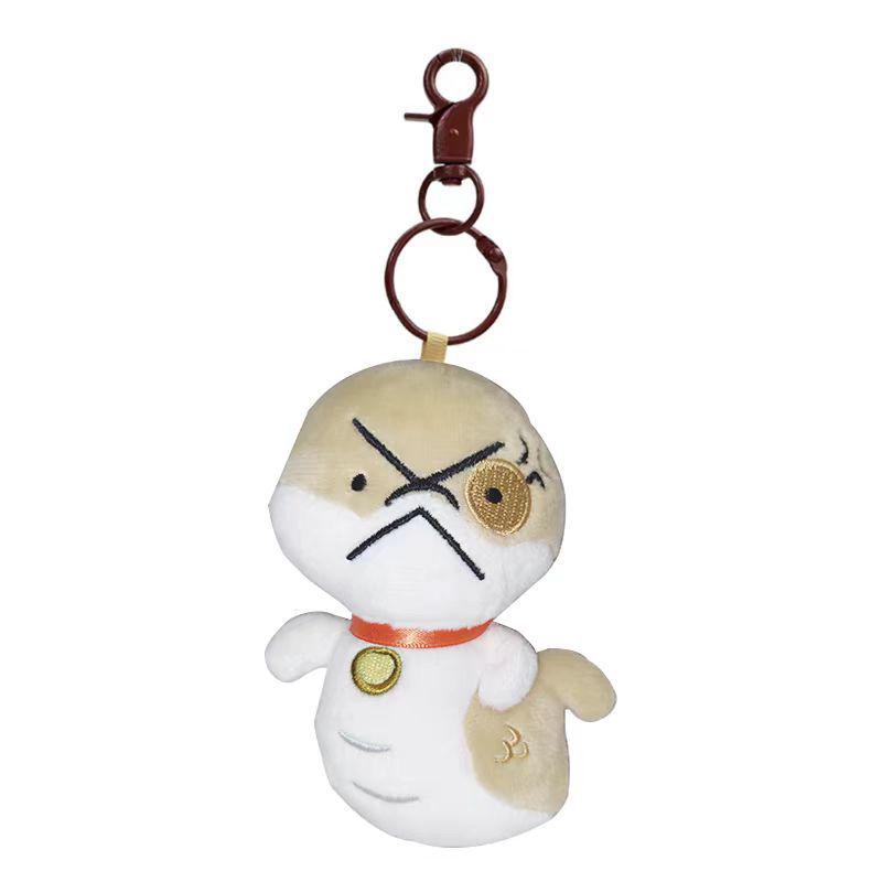 

Плюшевый щенок-змея кулон брелок - Шарм для сумки с разными выражениями и талисман года Змеи 12cm