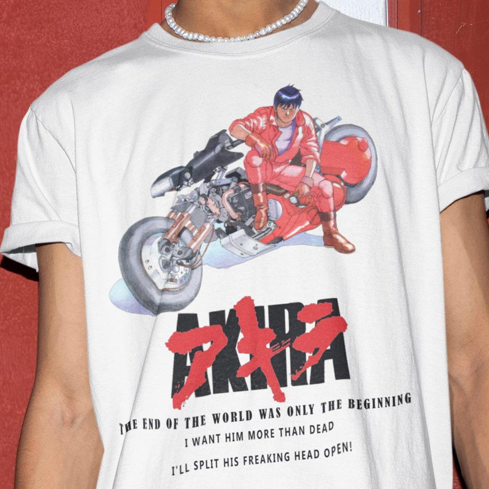 Akira Shirt, Akira Vintage Anime T Shirt, 80s Anime T-Shirt, Retro Akira Manga Shirt, Japanese Film Lovers, 1988 Akira Movie Unisex Tshirt 4XL