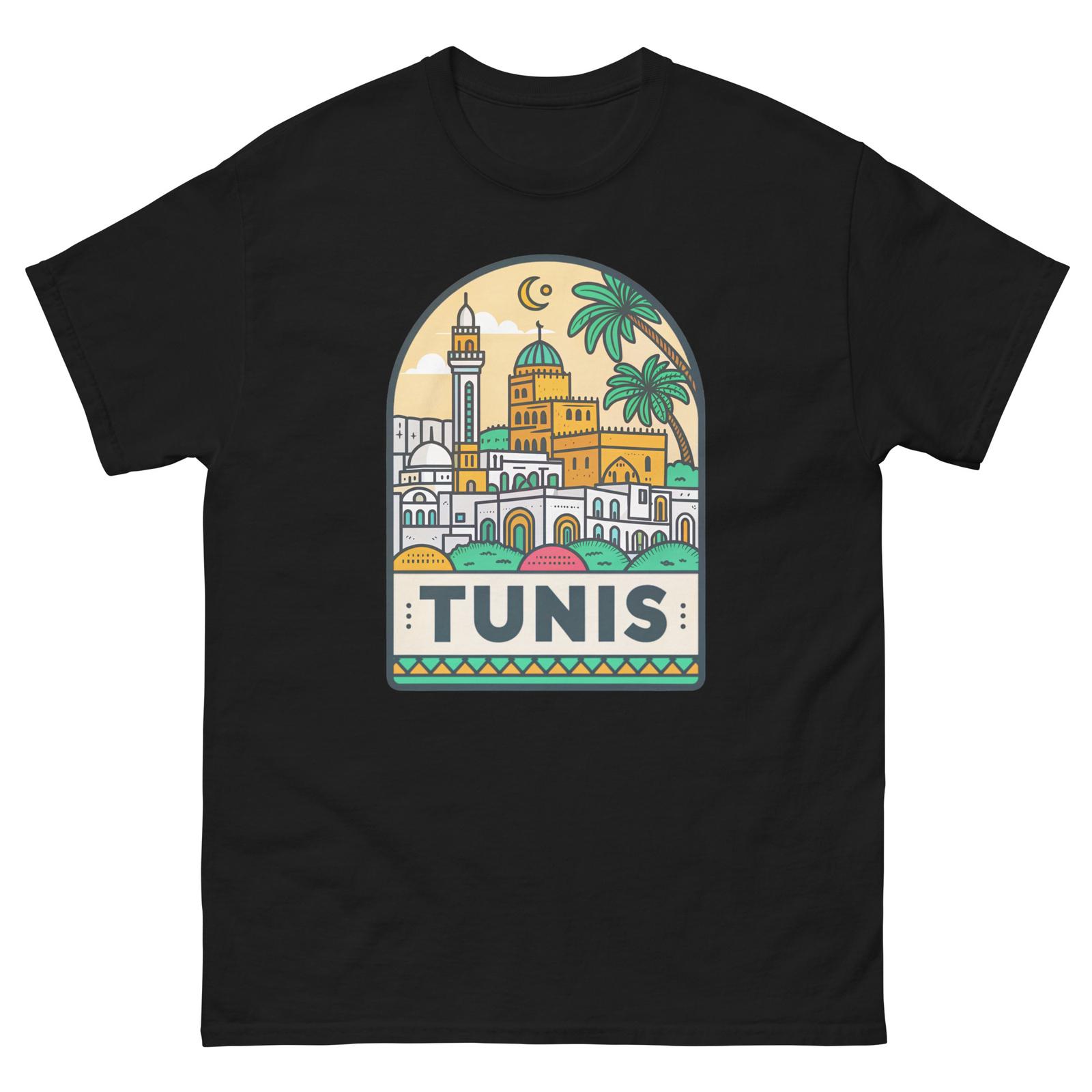 Tunis World Travel Urban Area City T-Shirt M
