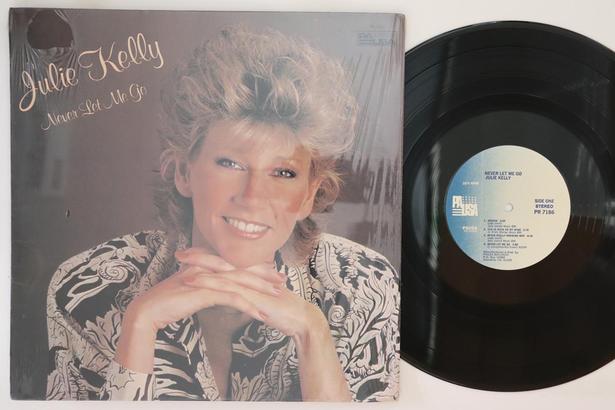 

LP Record JULIE KELLY Never Let Me Go PR7186 PAUSA 1985 US Jazz Used