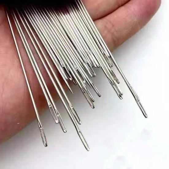 34Pcs/37Pcs Sewing Tool Set Needles Thread Hand Repair Tools Portable Sewing Kit Needle Threader Seam Remover Included DIY Craft Set