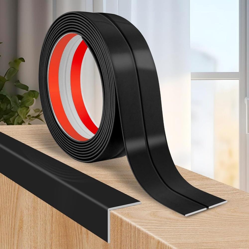 

1pc 78.74X1.57inch Table Edge Guard Self Adhesive Furniture Corner Protector Strip Waterproof Anti-collision Strip 2mx4cm