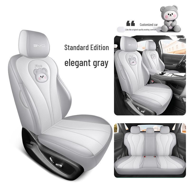 BYD Sea Lion 06dmi/06ev Leather Seat Covers - Full Coverage Cushion Special