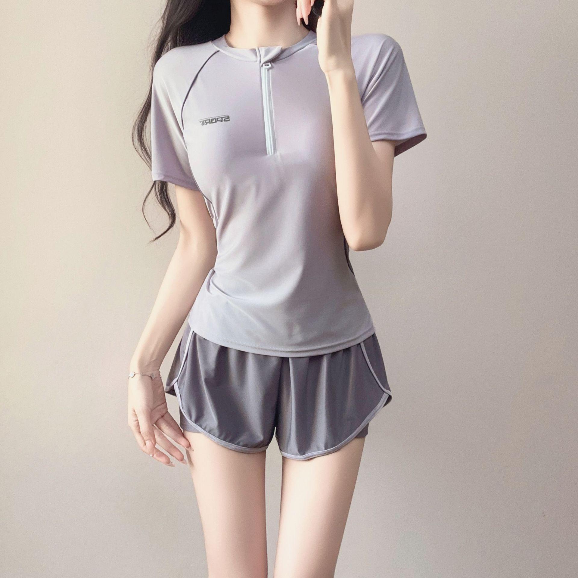 2026 Women s High-End Slimming Sports Swimwear - Conservative, Split Style for Students One Size Wholesale (80-120 jin)