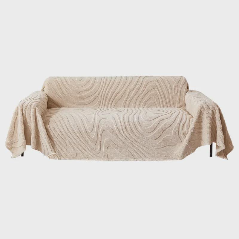 "Nordic Plush Sofa Cushion Cover - Luxurious Autumn/Winter Design"
