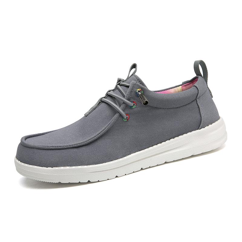 Men's Canvas Shoes Breathable Comfortable Sports Shoes Outdoor Casual Shoes Round Toe Commuting Office Men's Oxford Shoes