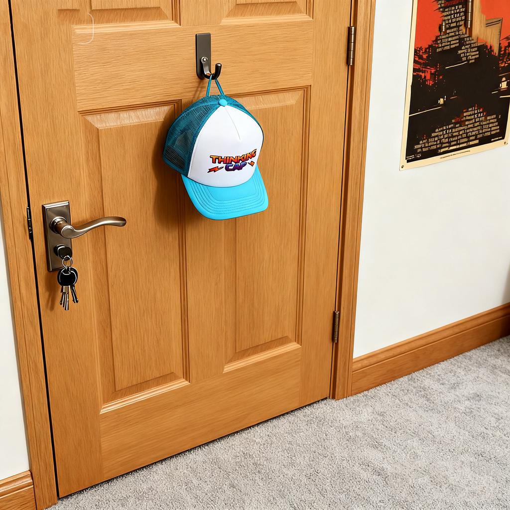 Blue  Thinking Hat Truck Driver Hat