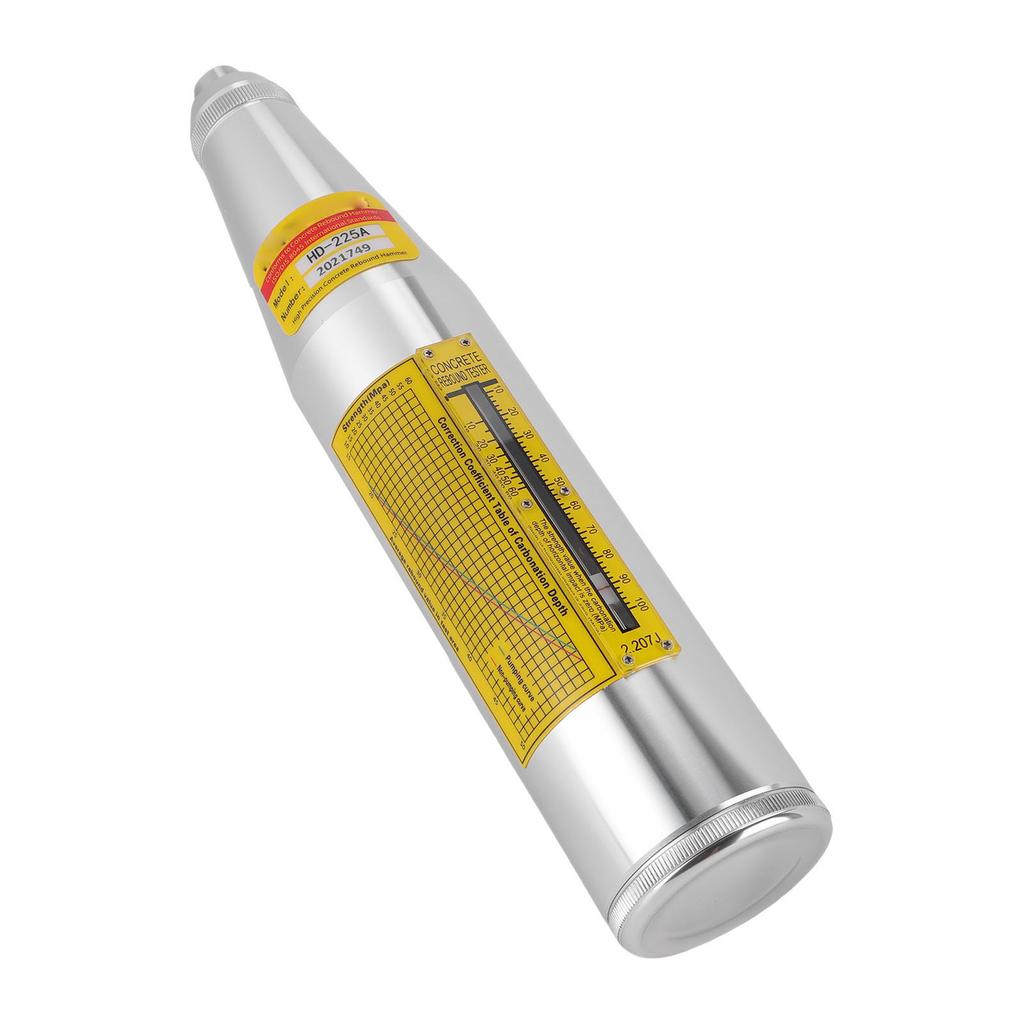 Betonowy Młotek Schmidta Tester 10 70MPa 1450 10150psi Resiliometr Tester Wytrzymałości Betonu do Ściany Budowlanej Drogi