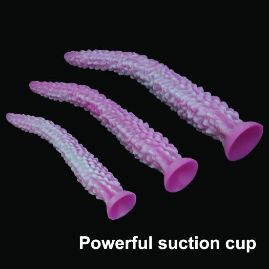 Soft Silicone Anal Plugs Realistic Flesh Texture Masturbator for Comfortable Play Tapered Design Vagina Massager for Beginners Discreet Adult Toy for