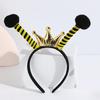 Halloween Bijen & Lieveheersbeestjes Hoofdband Bril Set voor Kinderen - Feestelijke Kostuumaccessoires voor Halloween, Kerstmis en Optredens