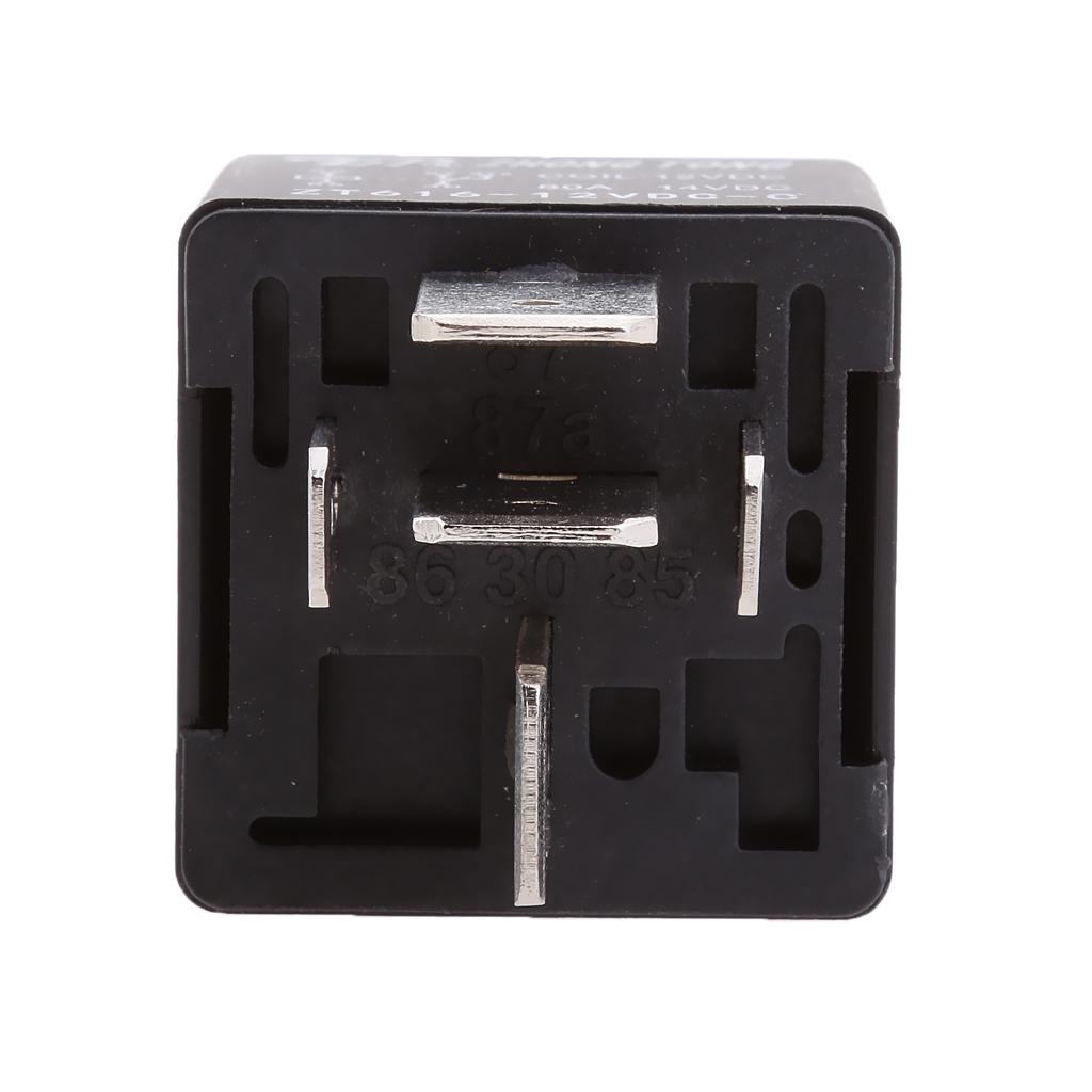 12V 80A 5-Pin SPDT  Automotive Change Over Relay Sealed Construction