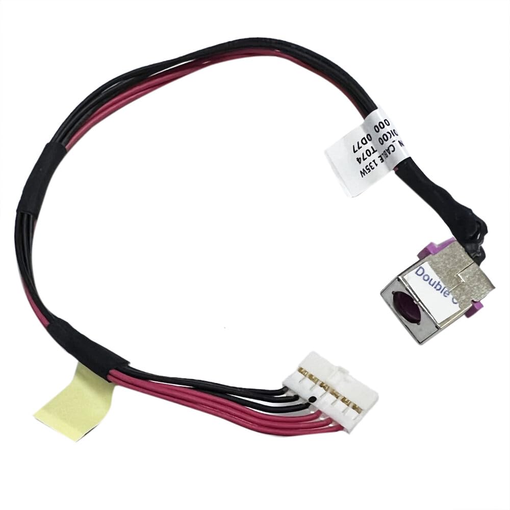 HSSDTECH DC Power Jack Charging Port Connector (DC301010V00, DC301010K00) for Acer Nitro 5 AN515-51, AN515-53, AN515-54, AN515-43
