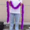2M Turkey Marabou Feather Boa 11-50g for Scarf Clothing Christmas tree Decor Shawl Craft Costume Wedding Dress Plume Accessories