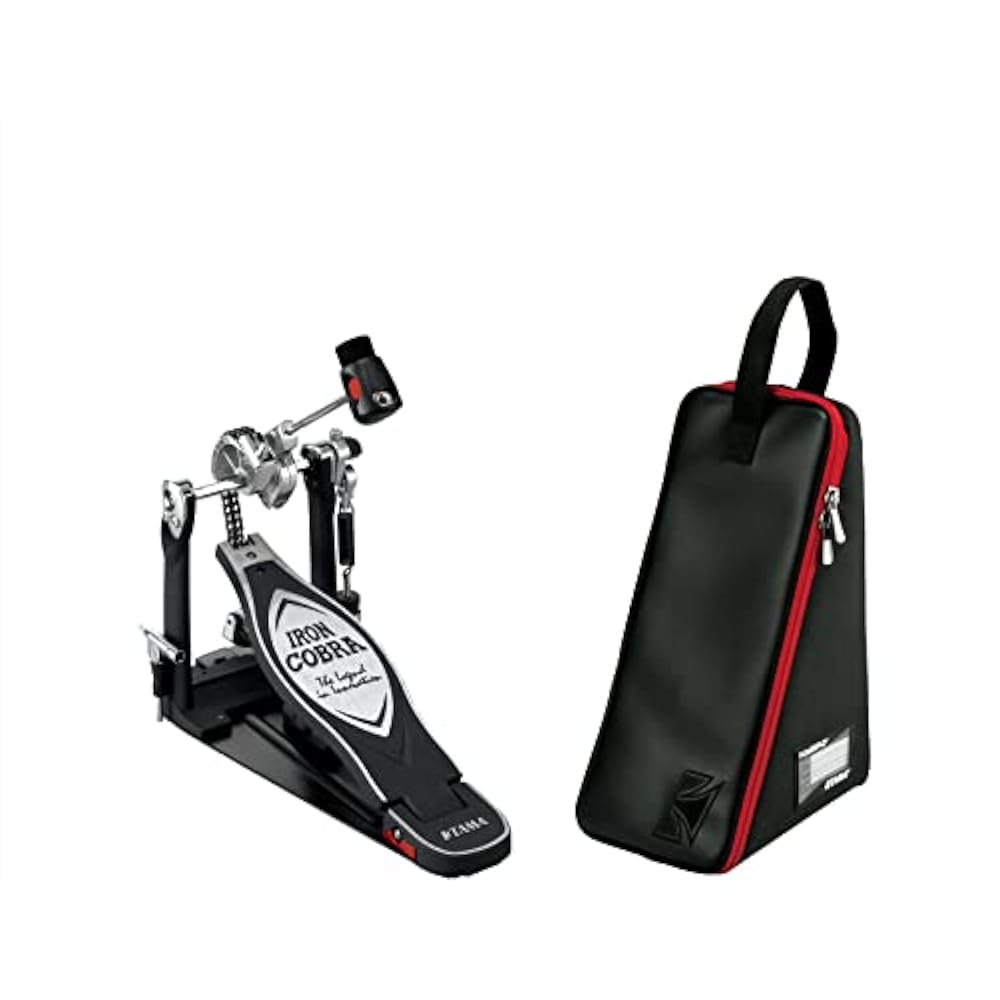 

TAMA HP900RZB Tama IRONCOBRA 900 Rolling Glide Single Pedal with Carrying Bag