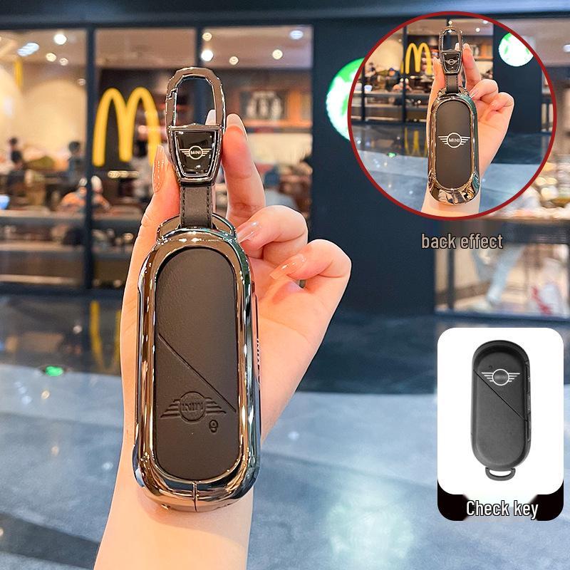 Compatible BMW Mini Key Case: Fits 25 Models, New Energy Countryman Shell, Cooper Electric Buckle.