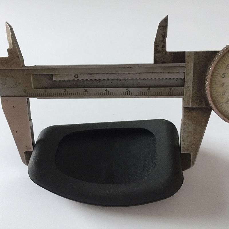 Ac29-1 Pair Clutch Brake Rubber Pedal Pad Replacement Cover For Renault Modus Megane Trafic Twingo AF Easy tallation