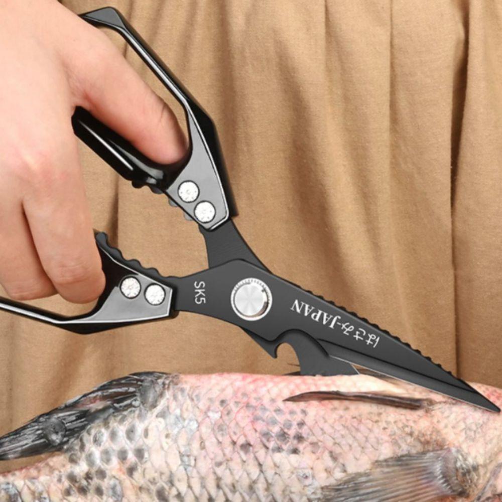 Zesílené kuchyňské nůžky Nerezové nůžky na kuřecí kosti Víceúčelové nůžky na drůbež Ryby