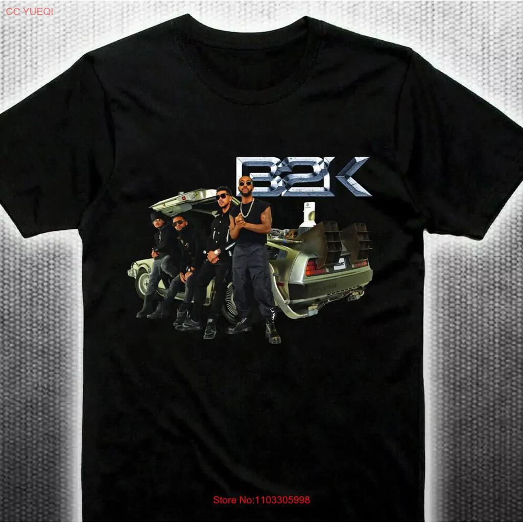New B2k Band Black Cotton T Shirt Full Size S 5xl Sn104 Vintage Versatile Graphic Breathable Comfortable Homme Stretched