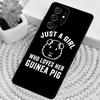 Guinea Pig Hamster Cute Silicone Phone Case For Samsung Galaxy note 10 pro S26 S25 S24 S23 S22 S21 Plus S25Ultra Capa Cover