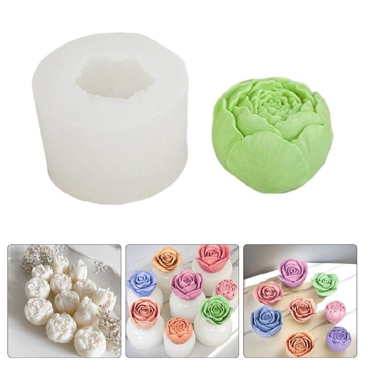 DIY 3D Form Zarte Kerzenformen Silikonformen Handarbeiten zur Kerzenherstellung